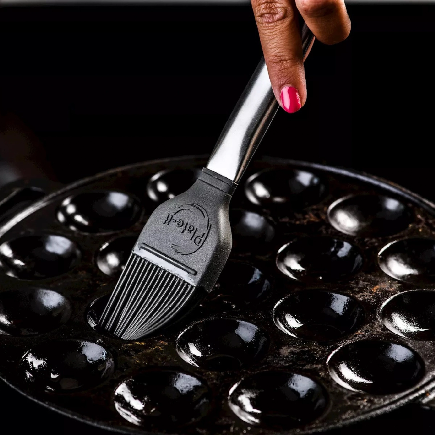 Pinceaux de décoration Plate-it, 2 pièces