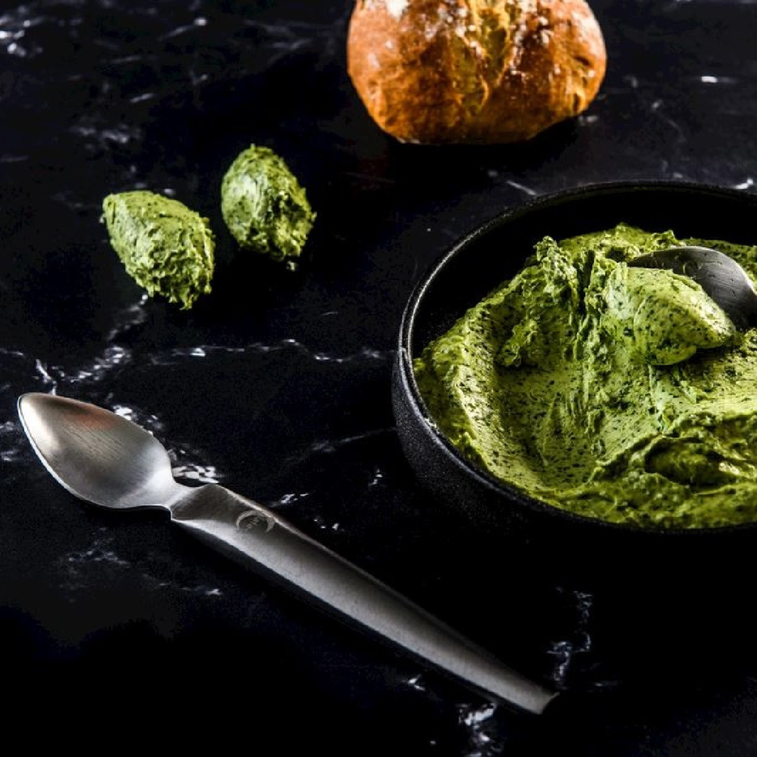 2tlg. Quenelle Löffelset