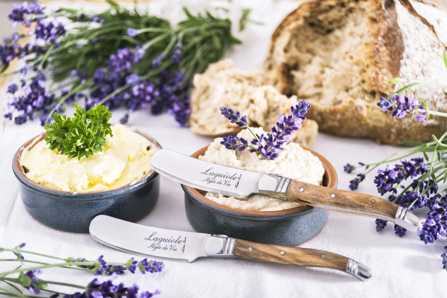 Luxury Line Buttermesser Olivenholz