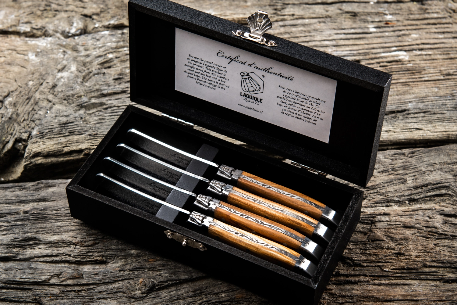 Luxury Line Buttermesser Olivenholz