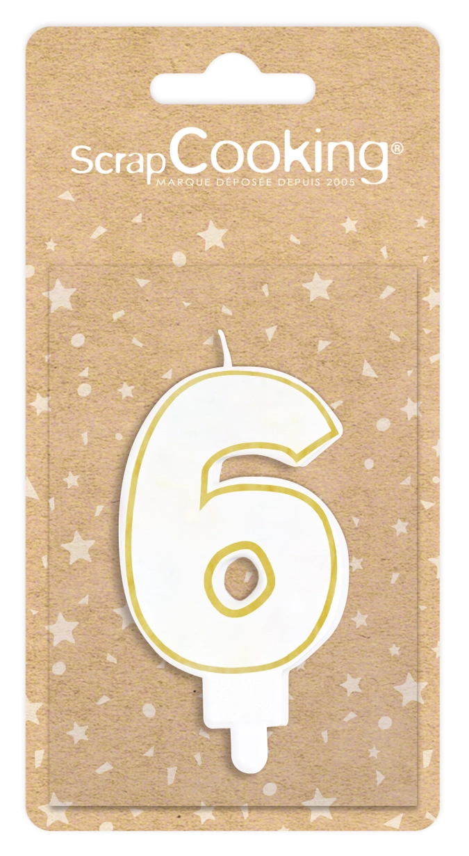 Bougie numéro 6