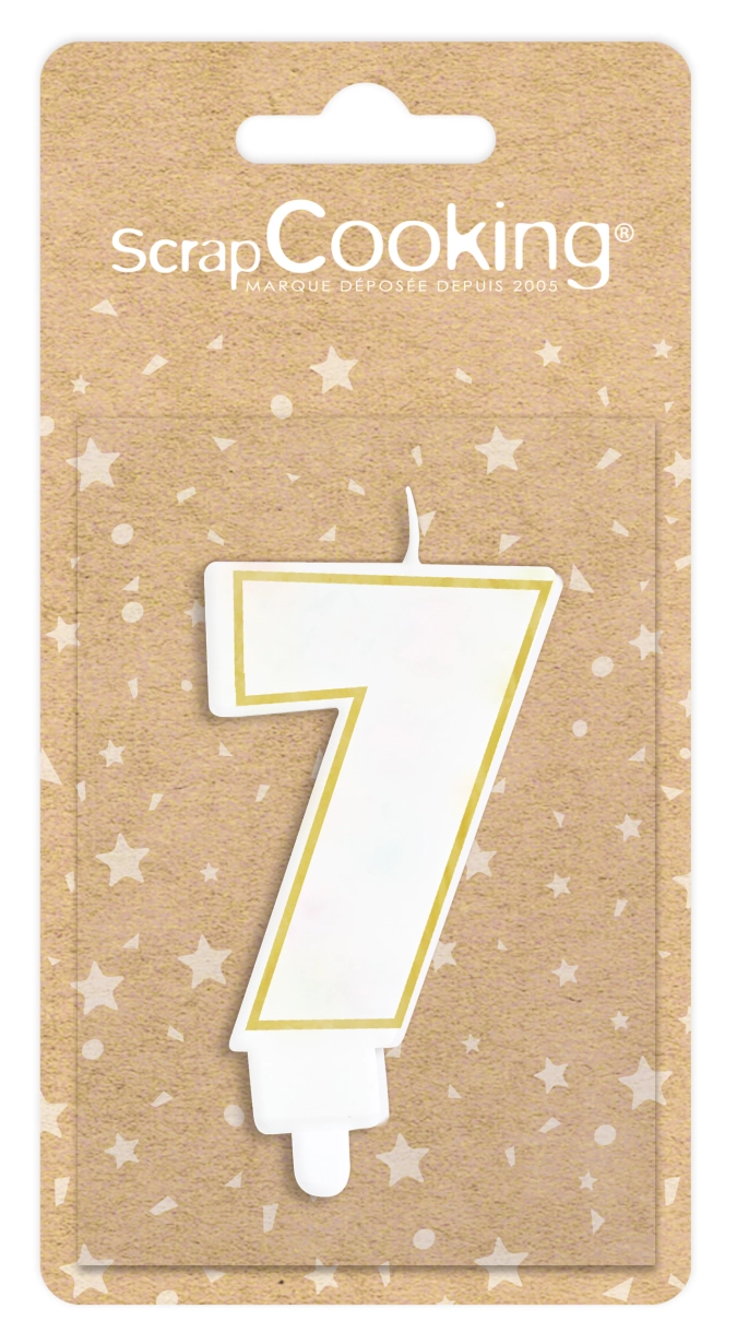Bougie numéro 7