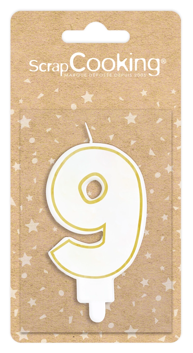 Bougie numéro 9