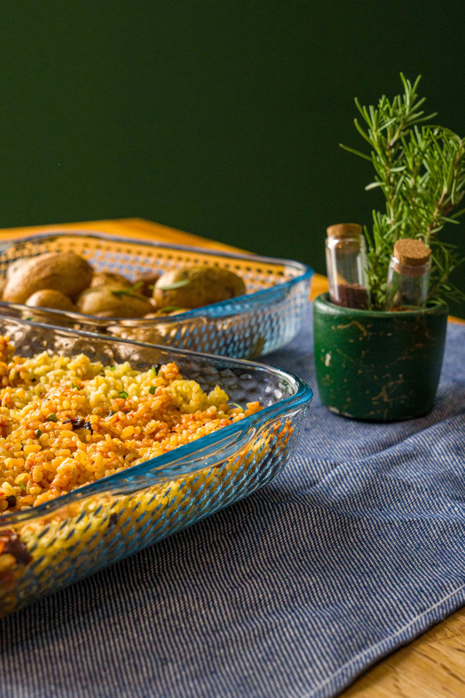 Lot de 2 moules à pâtisserie carrés en nid d'abeille