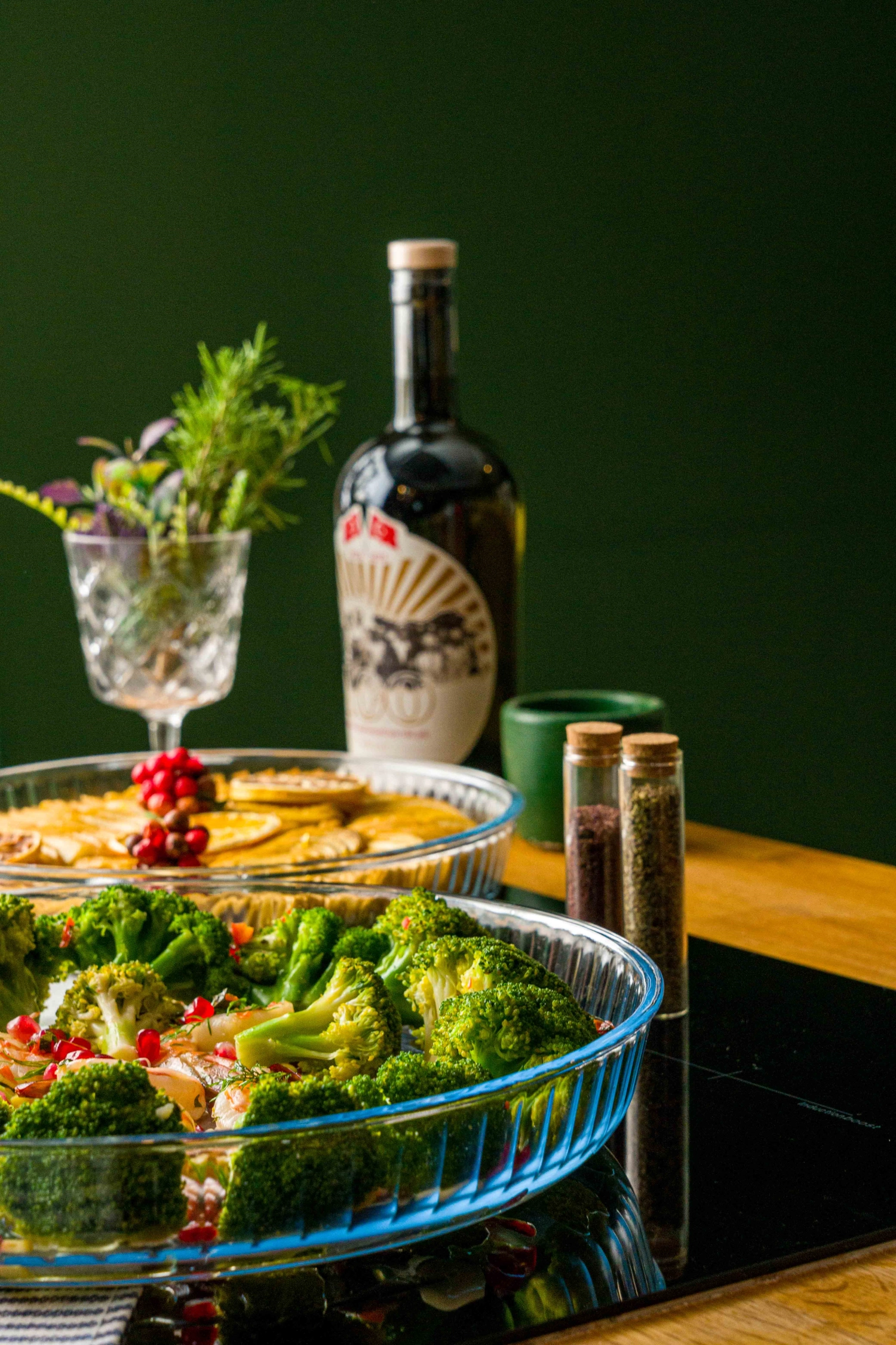 Auflaufform mit Prägung