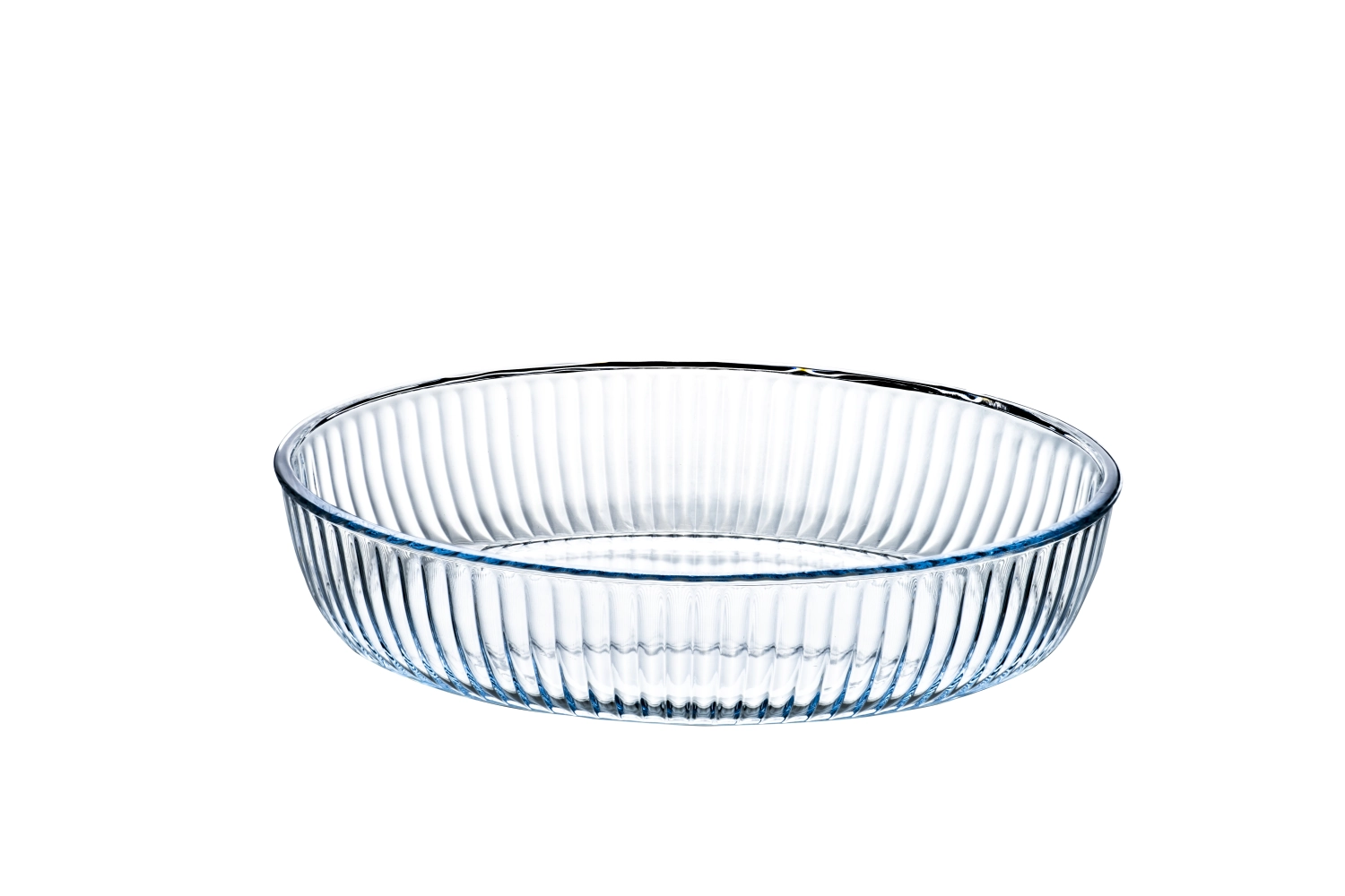 plat à gratin ovale avec gaufrage 25.8x17.9cm