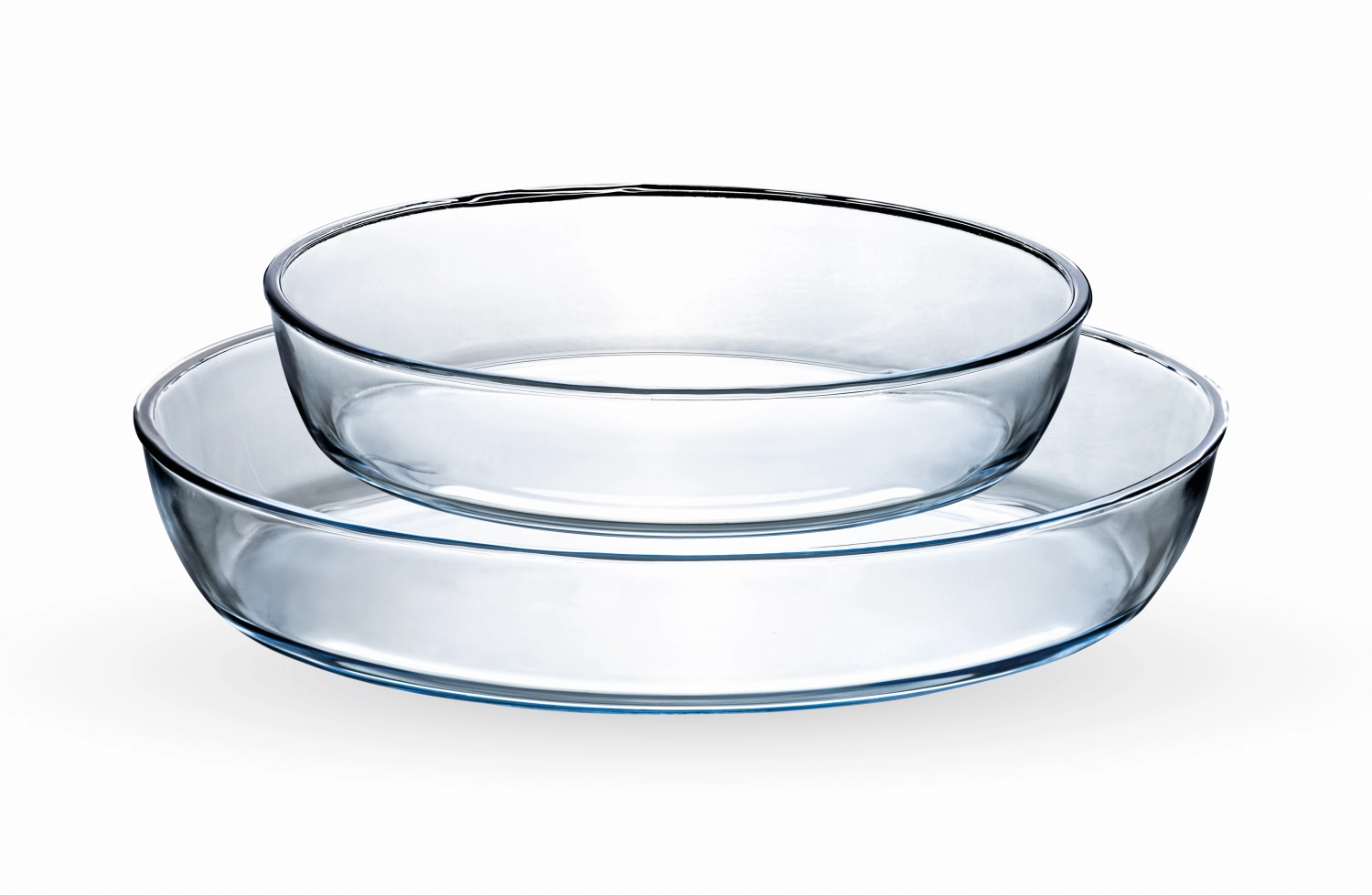 Lot de 2 plats à gratin ovale