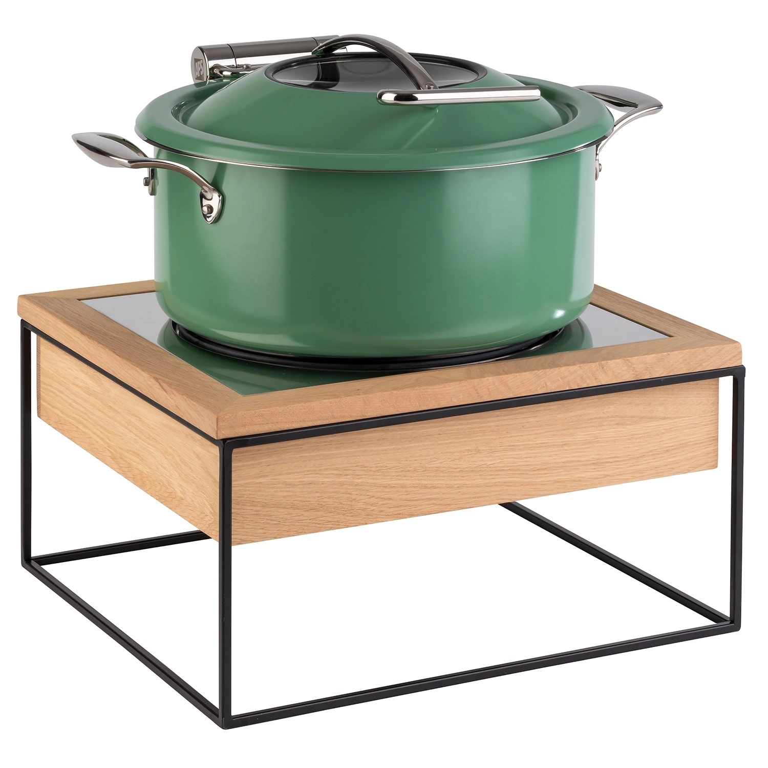 4 tlg. Induktionsstation