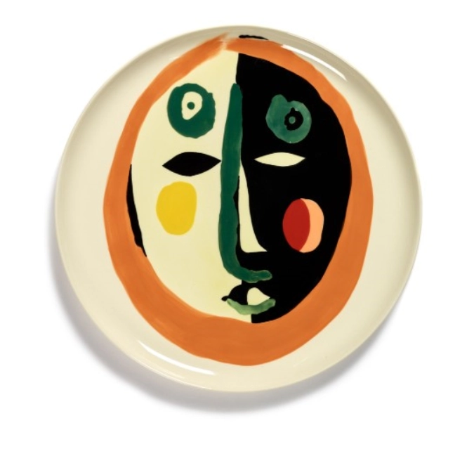 Ottolenghi Assiette plate Face N°1