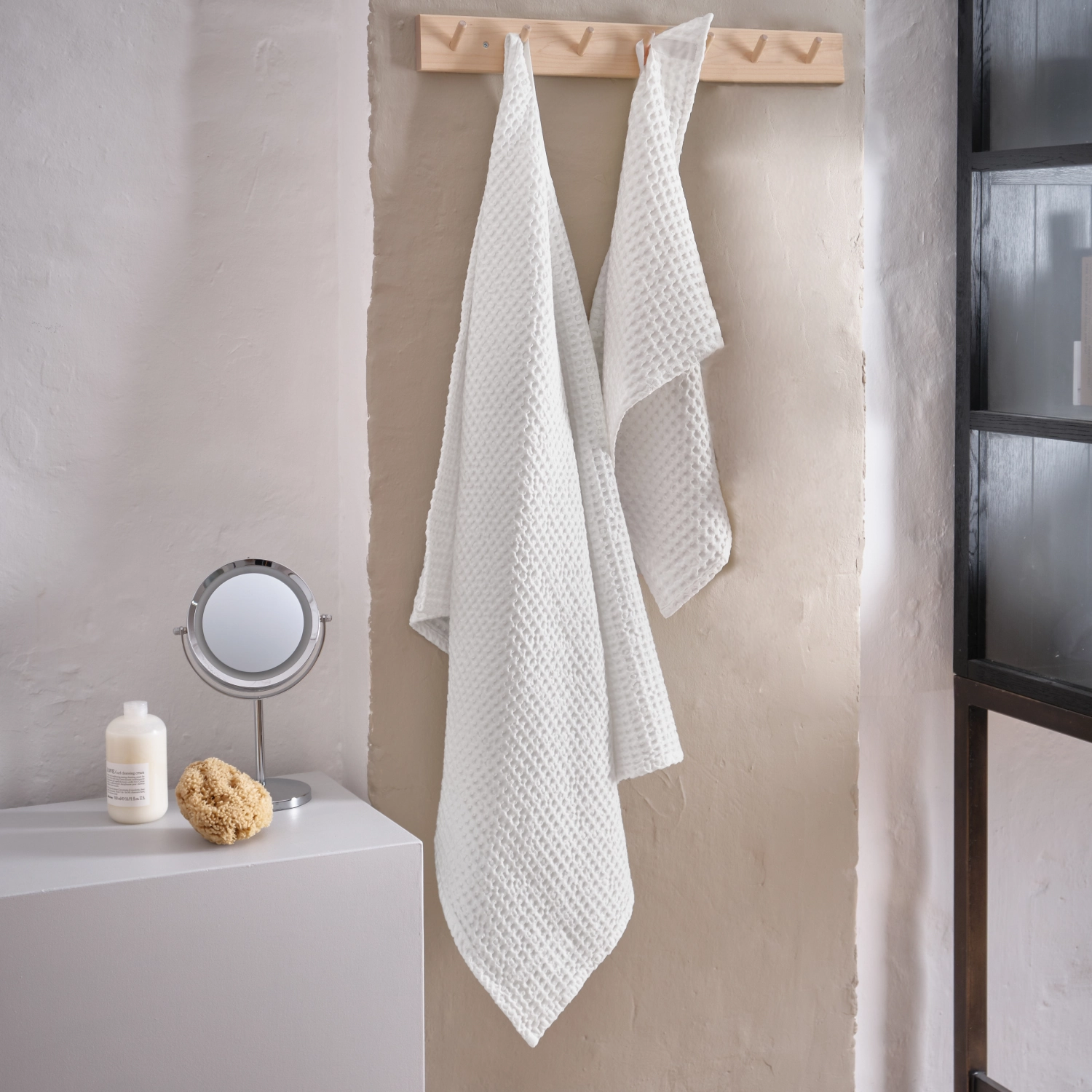 Big Waffle Geschenkset Bade- & Handtuch