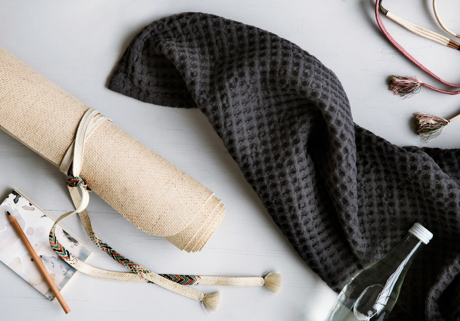 Big Waffle serviette de bain