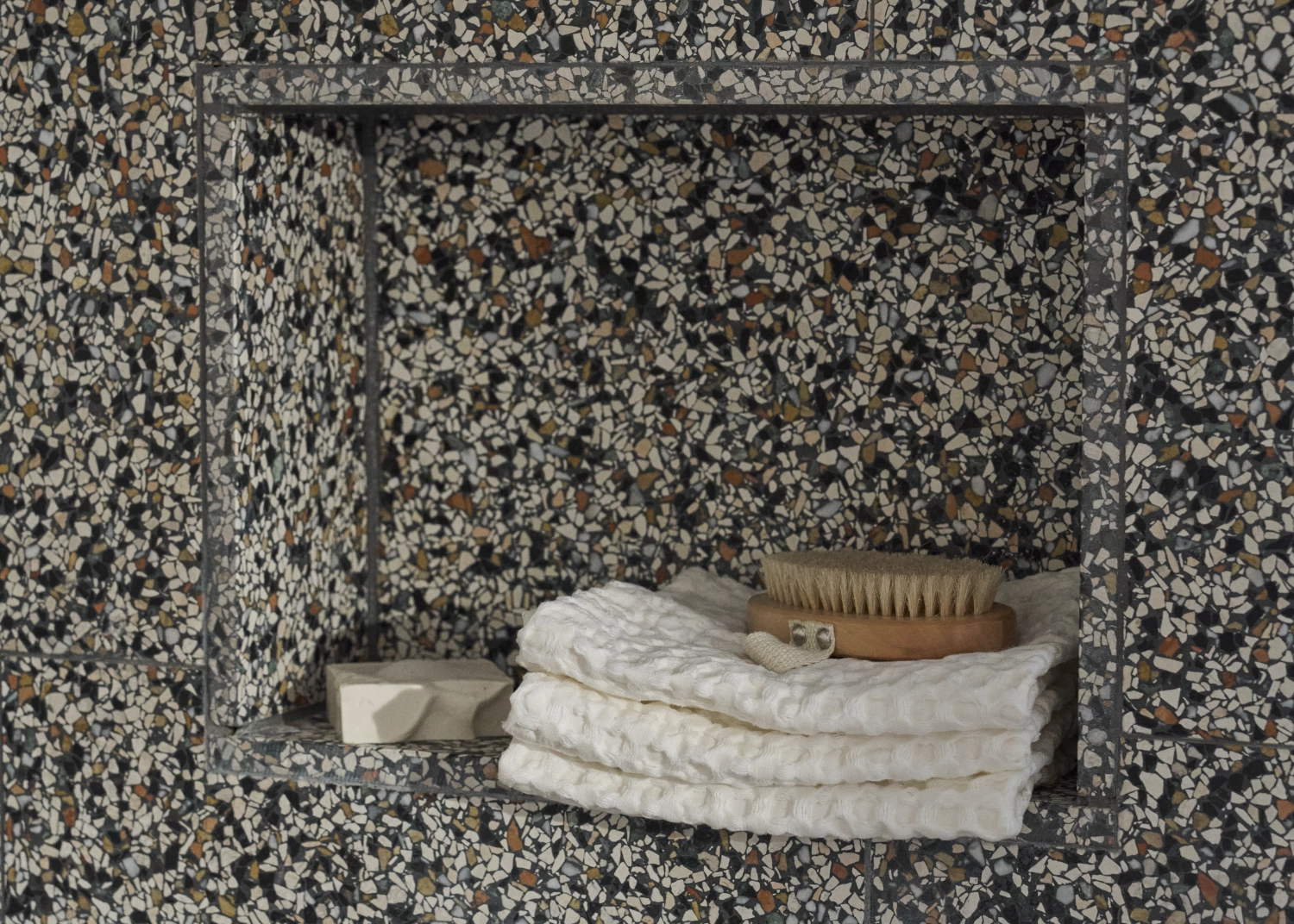 Big Waffle 3er Set Waschlappen