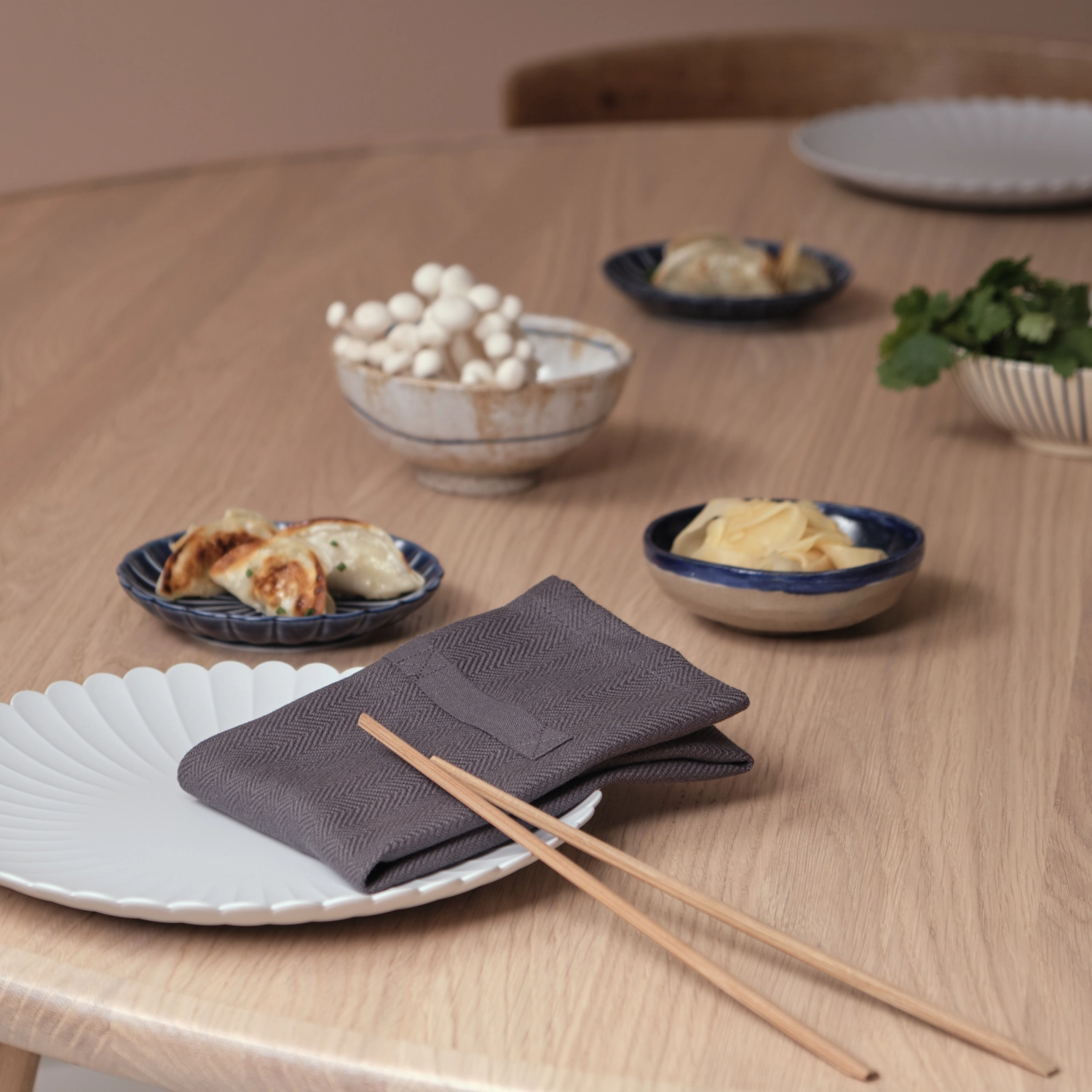 Dinner 4er Set Stoffserviette