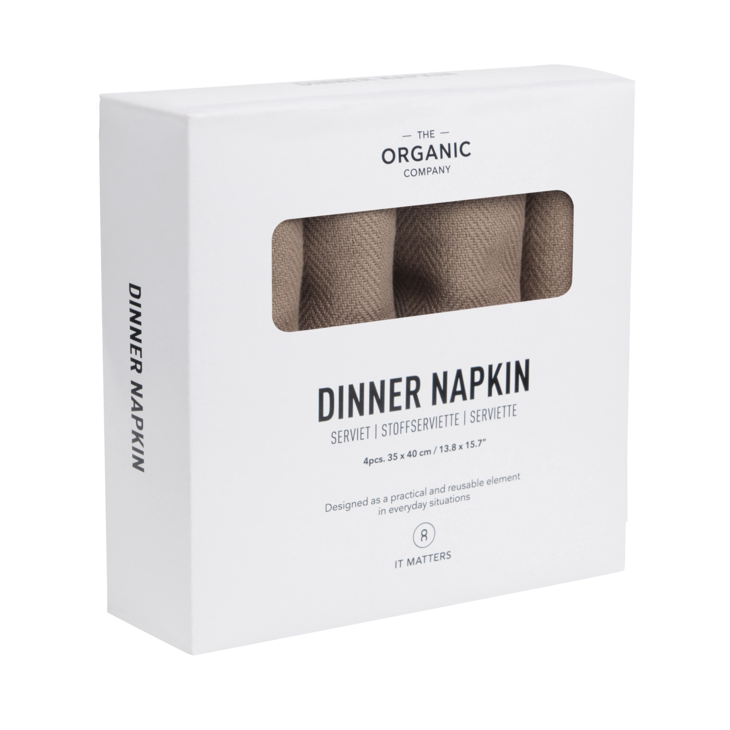 Dinner 4er Set Stoffserviette