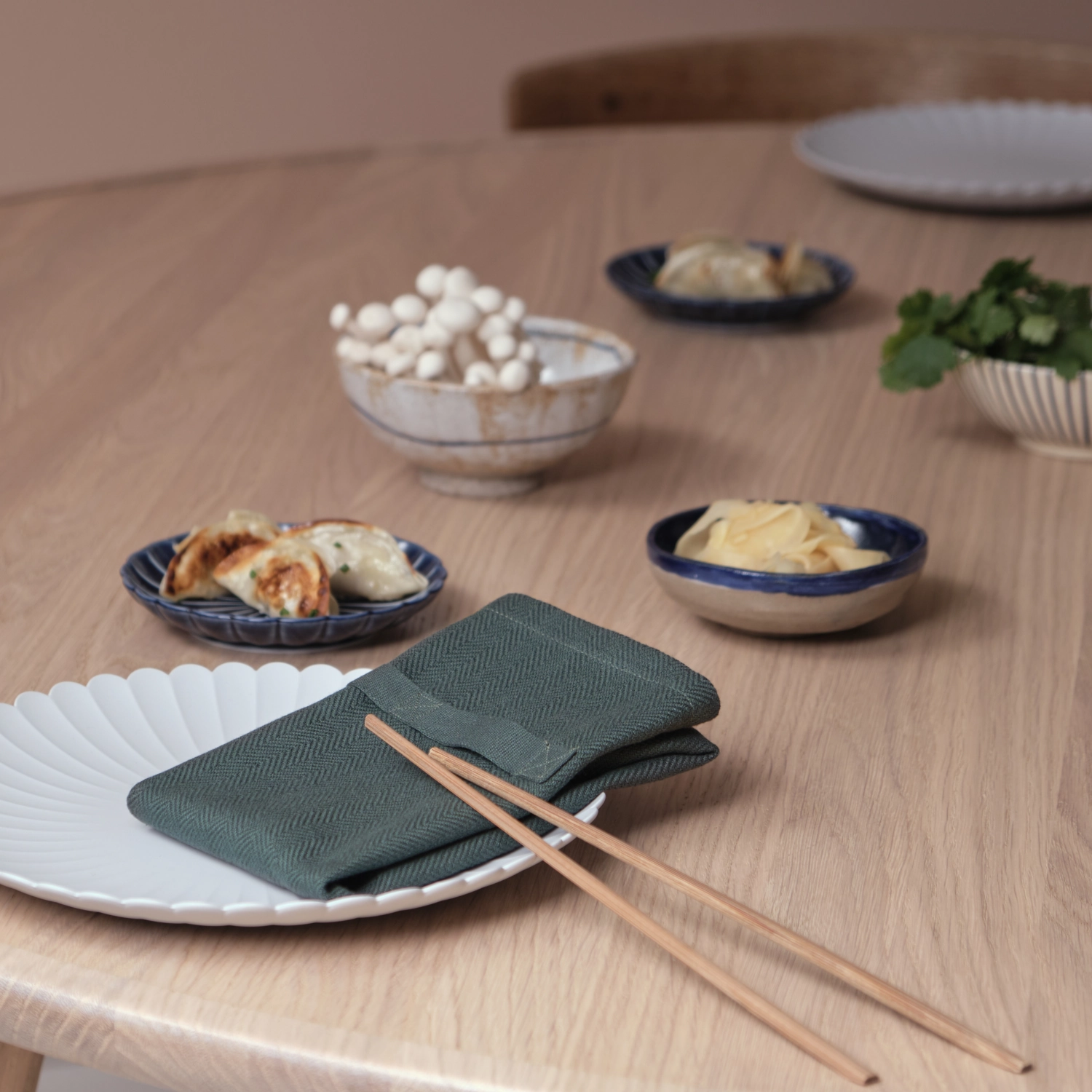 Dinner 4er Set Stoffserviette