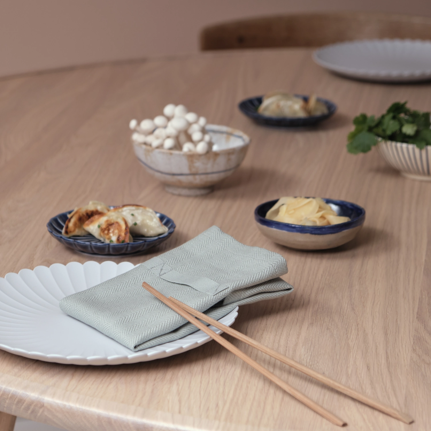 Dinner 4er Set Stoffserviette