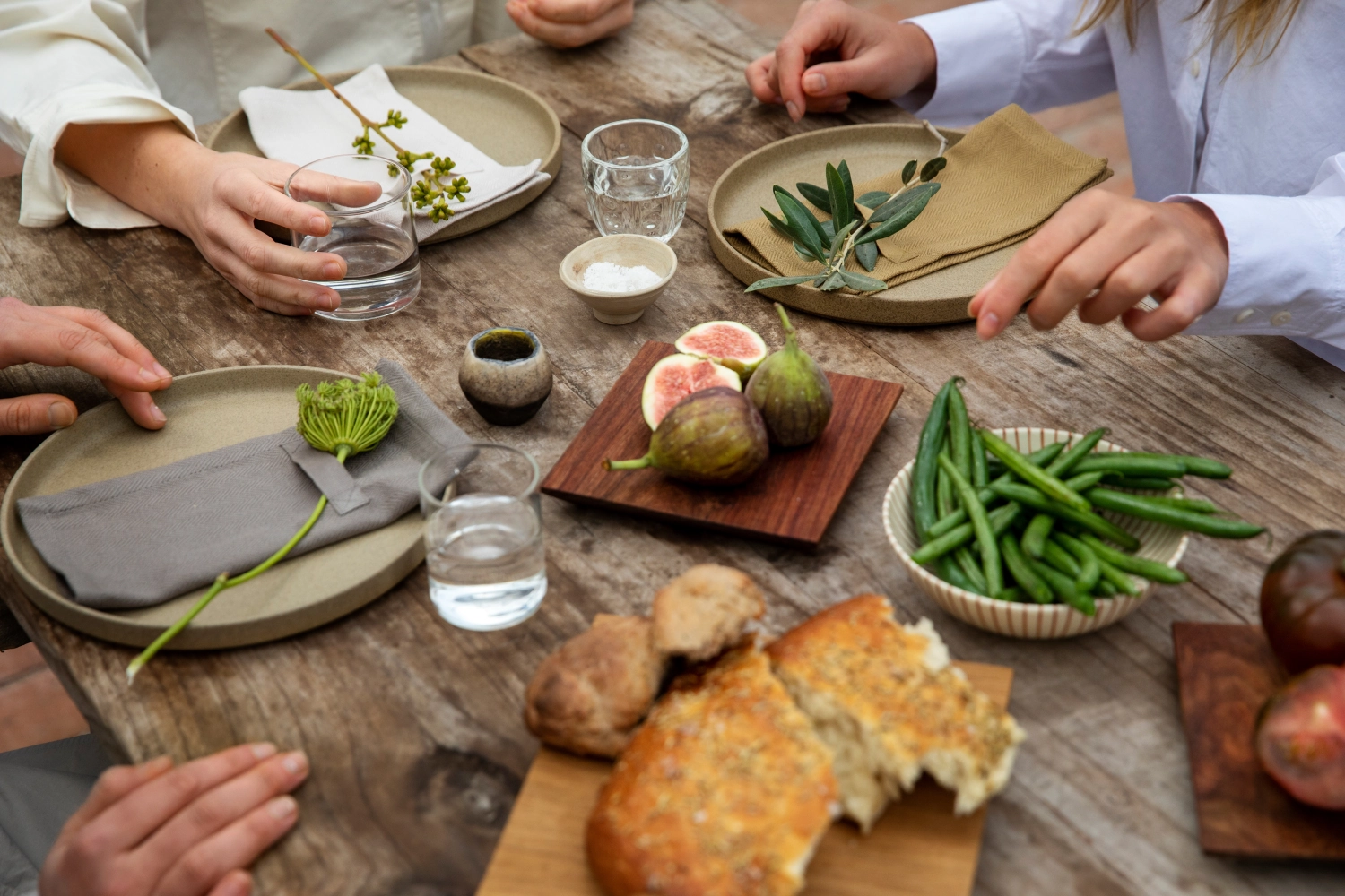 Everyday 4er Set Stoffserviette