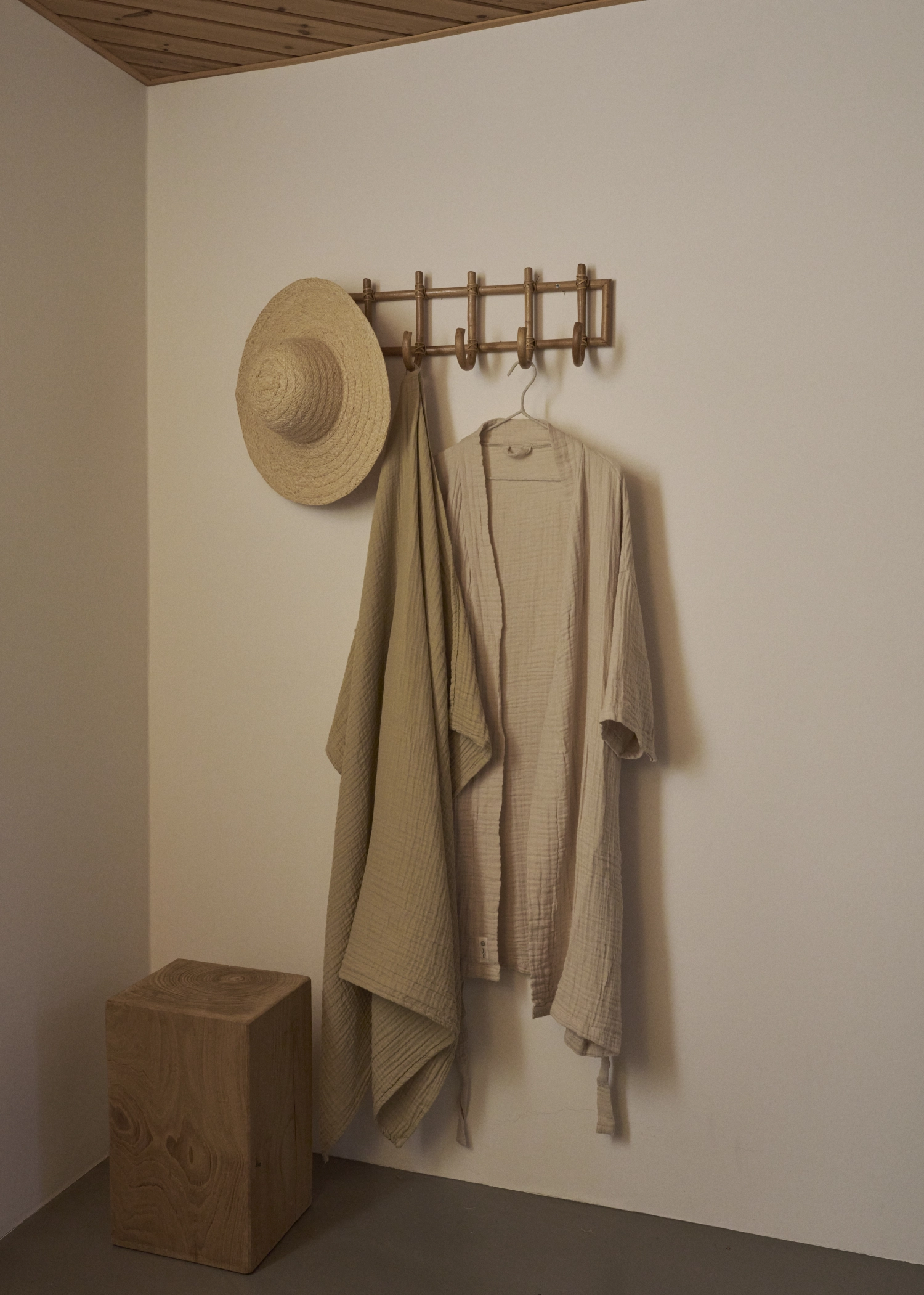 Fine Peignoir de bain M/L