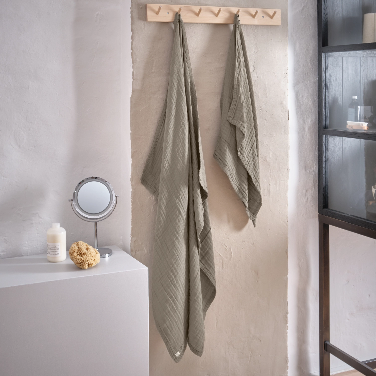 Fine Geschenkset Handtuch und Badetuch