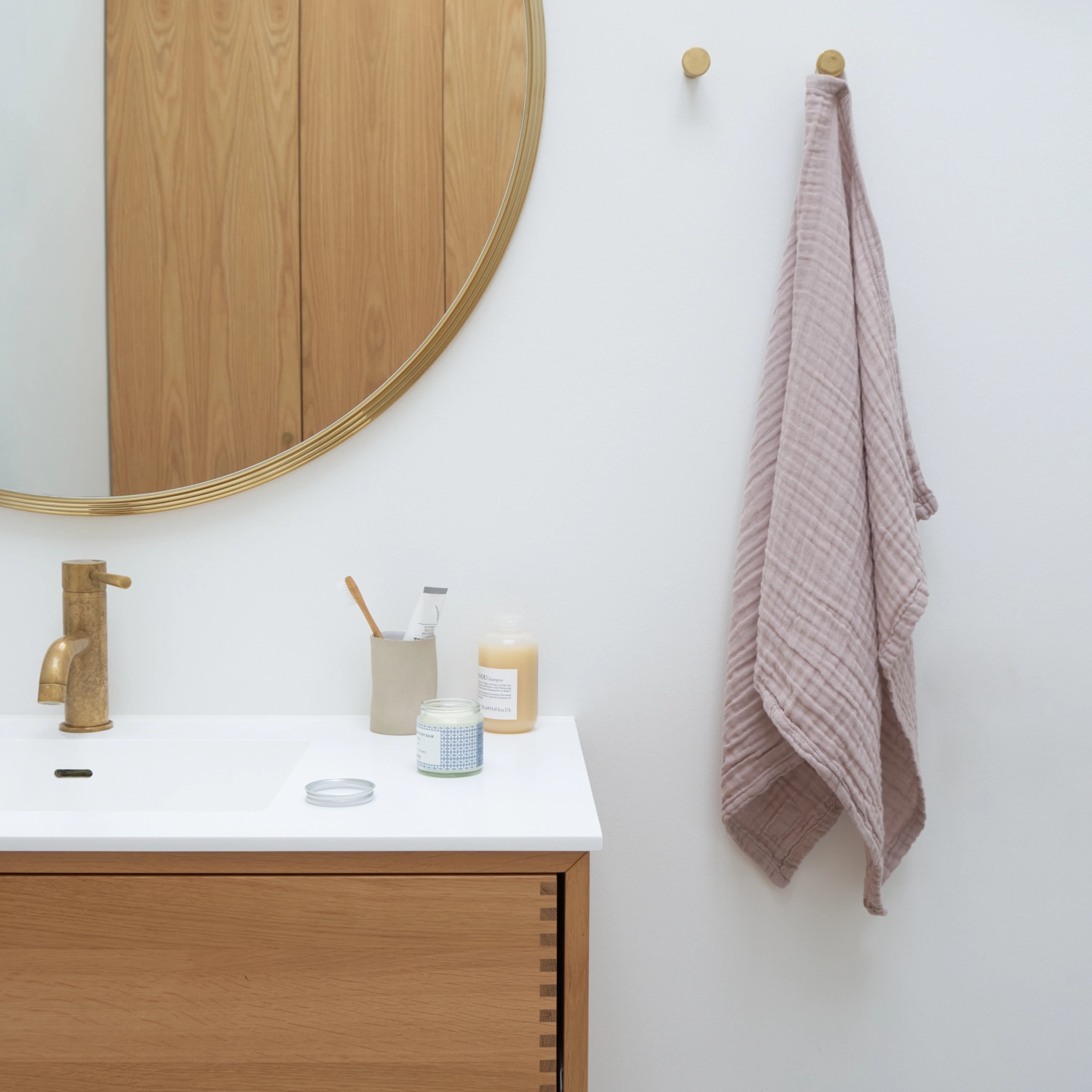 Fine serviette à main