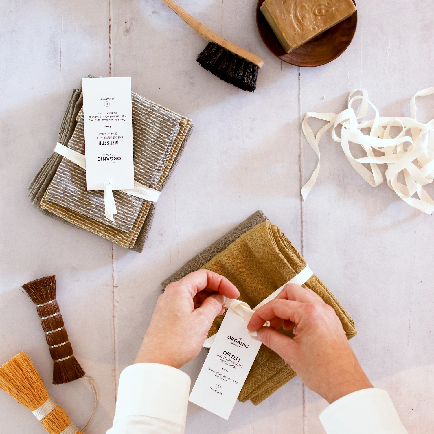 2er Set Geschirrtuch