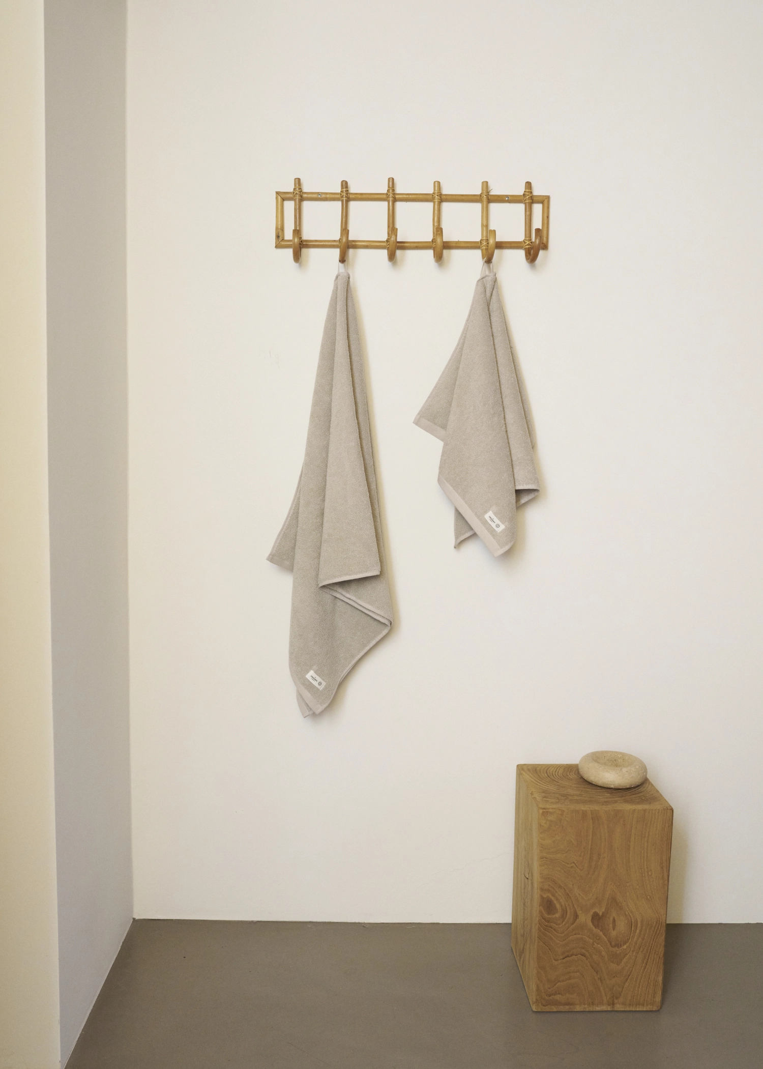 Mild set cadeau serviette de bain et de toilette