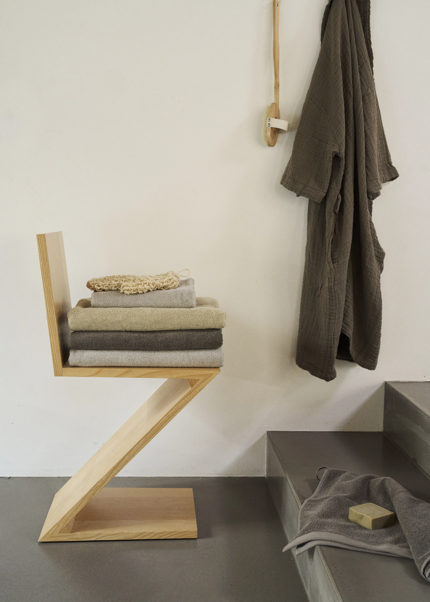 Mild set cadeau serviette de bain et de toilette