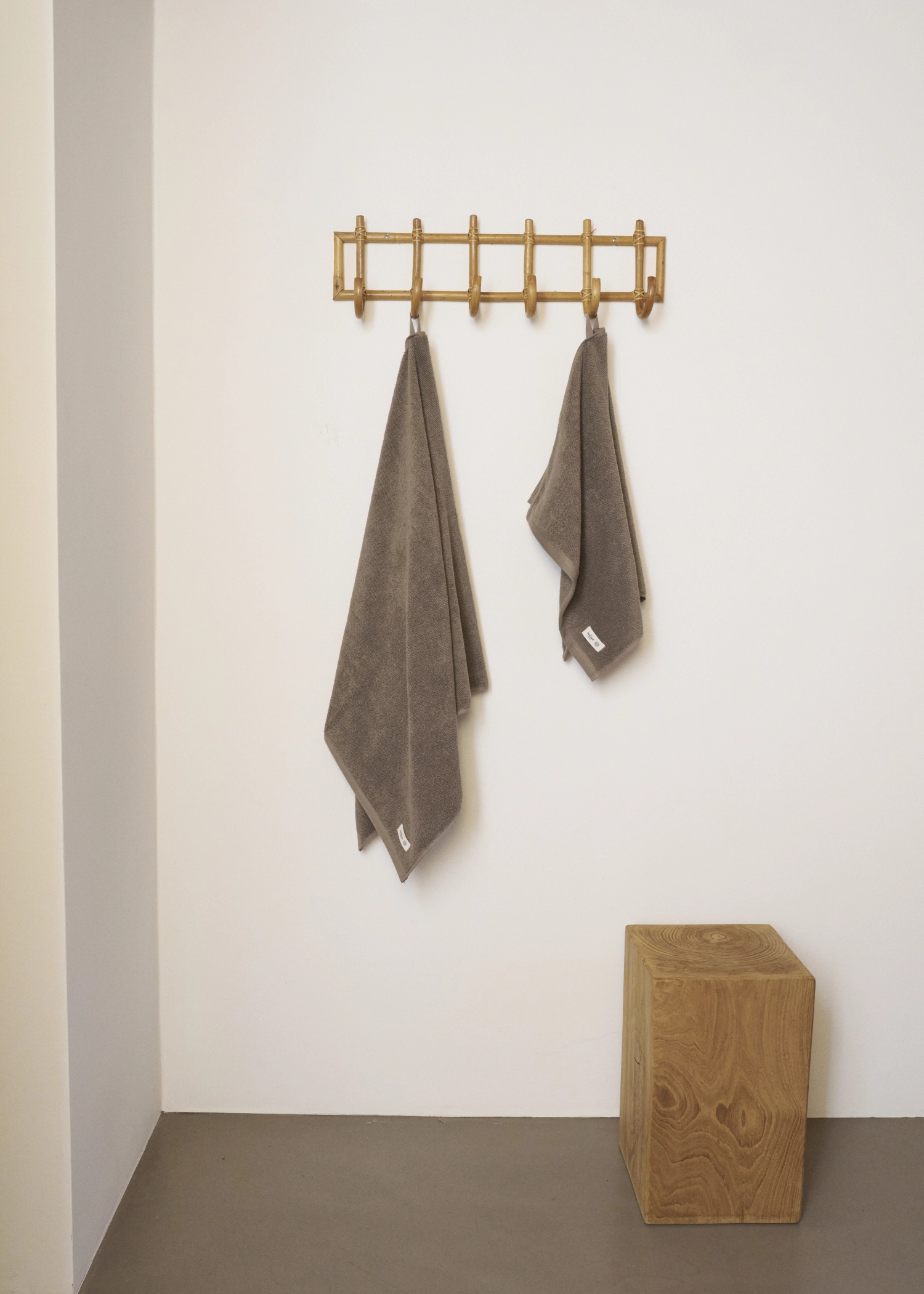 Mild set cadeau serviette de bain et de toilette