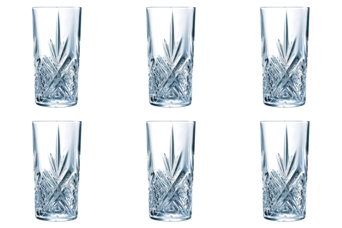 6er Set Broadway Becher