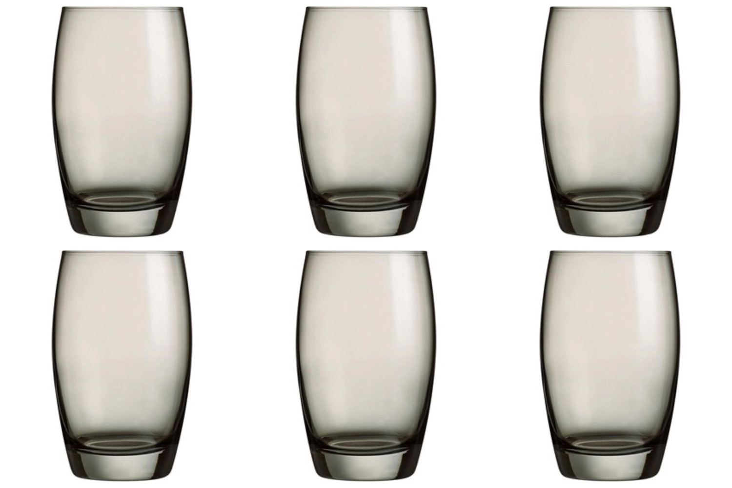 6er Set Salto Color Studio Wasserglas