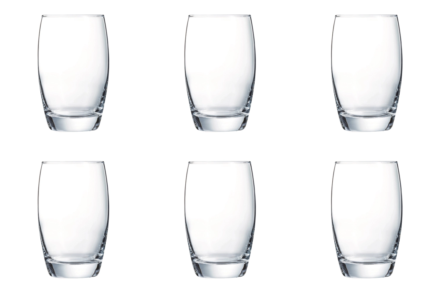 Set de 6 verres à eau Salto