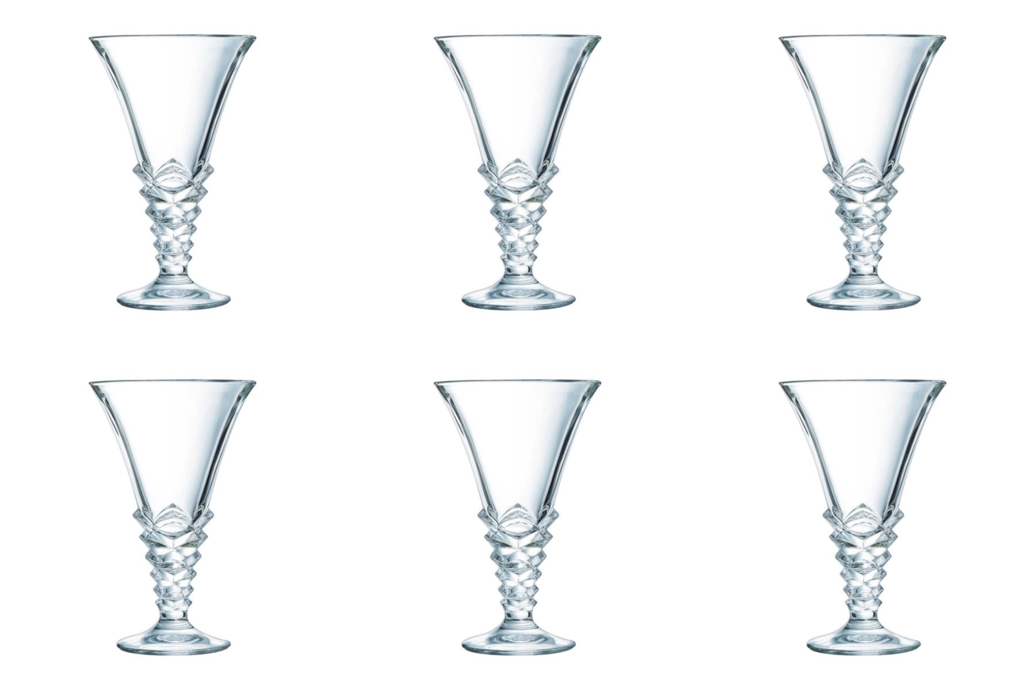 Set de 6 gobelets Palmier Sundae