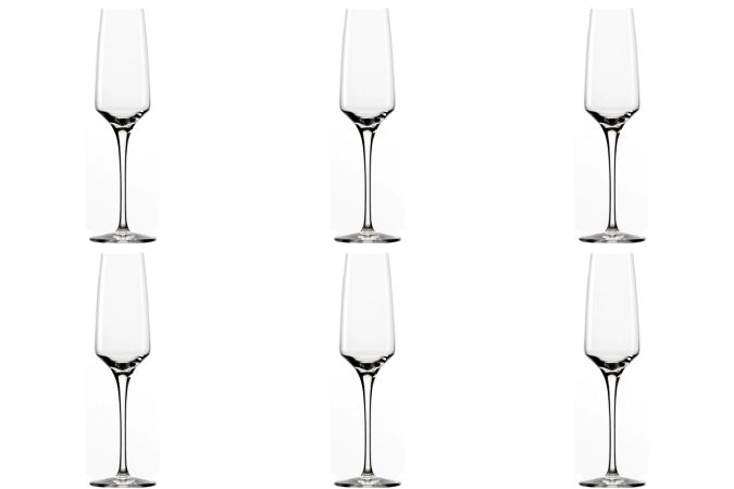 6er Set Experience Sektkelch 188ml 1dl geeicht