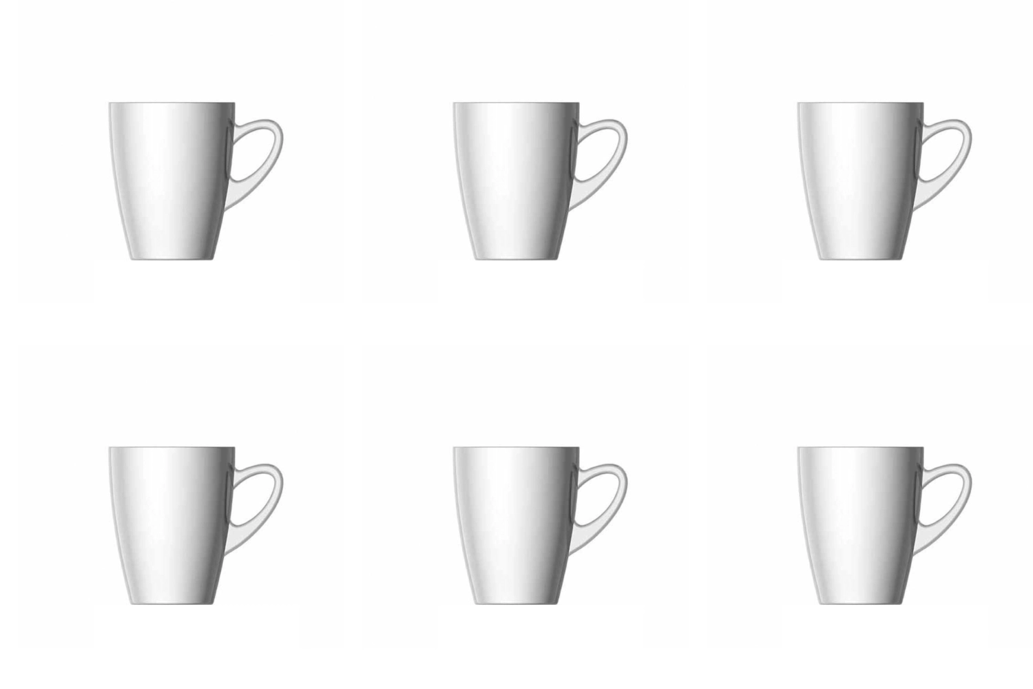 Set de 6 tasses Kenia