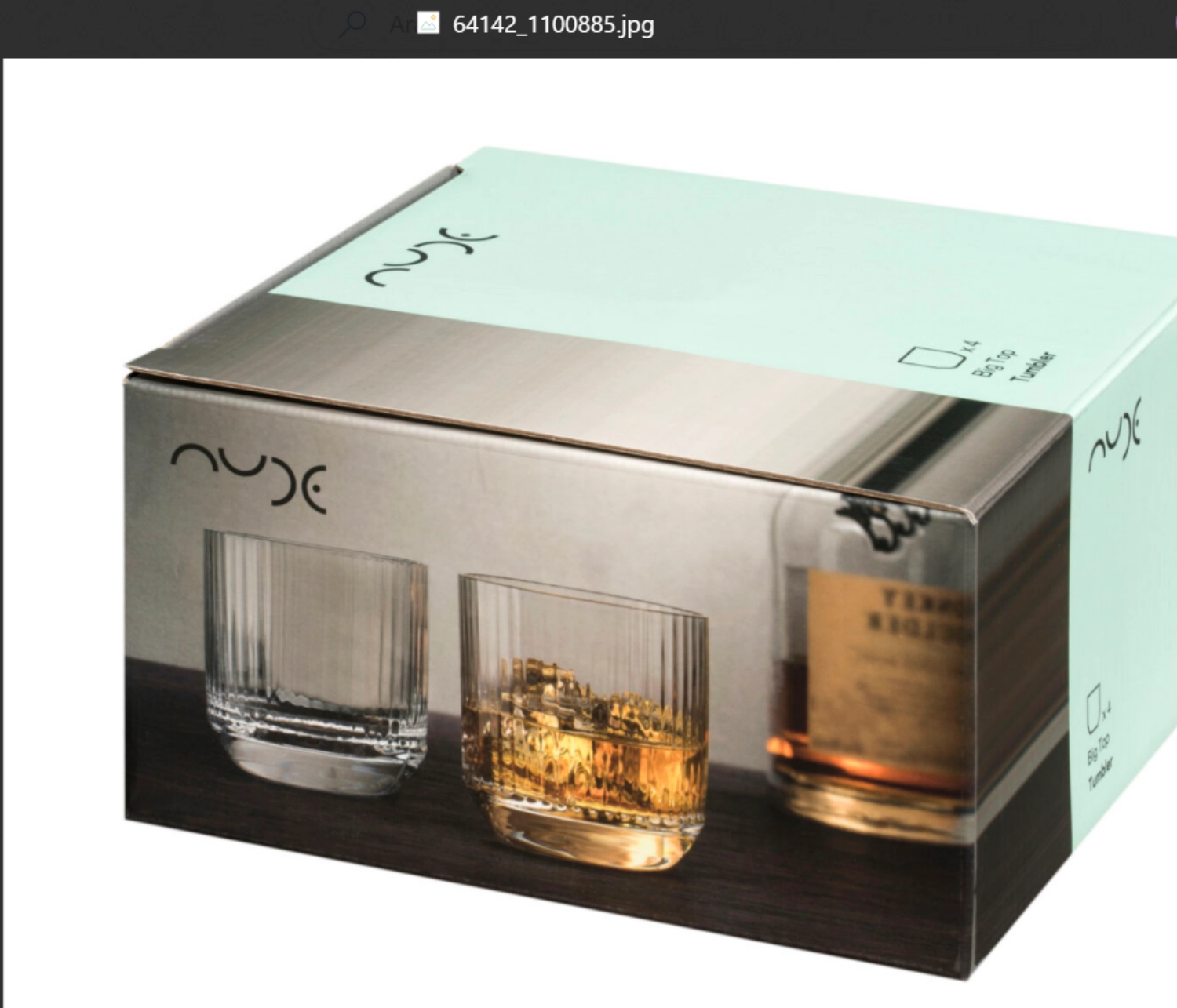 Nude Big Top Whiskybecher