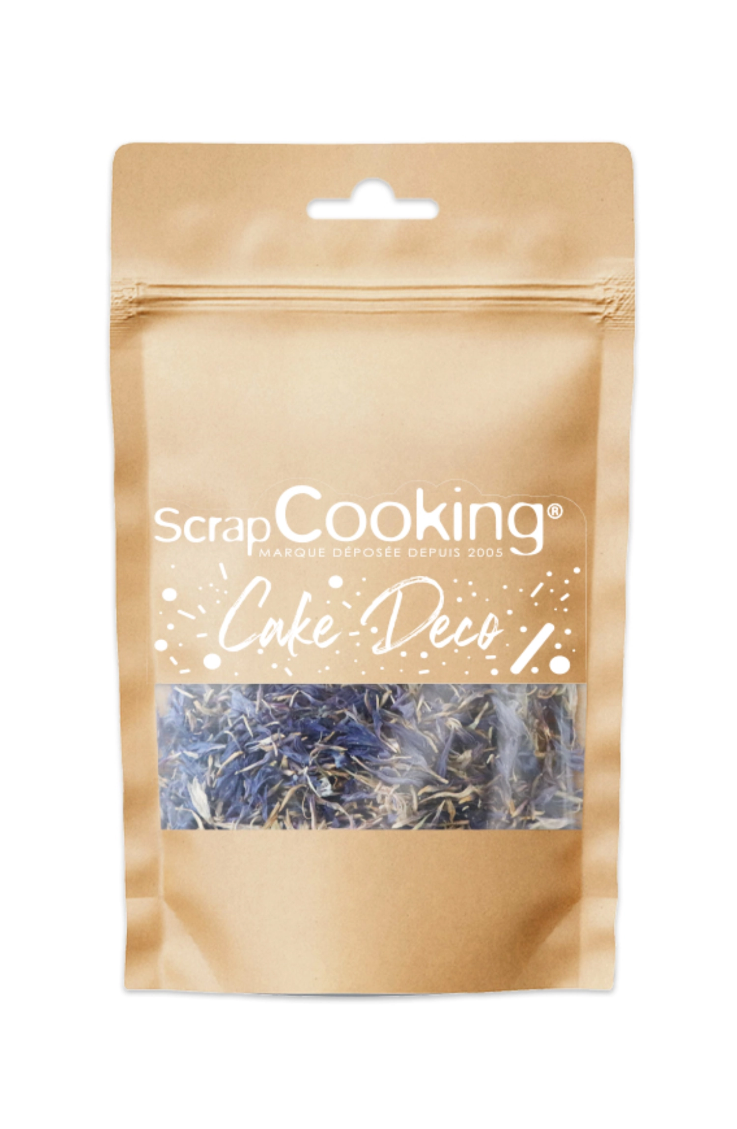 Décoration bleuet séché