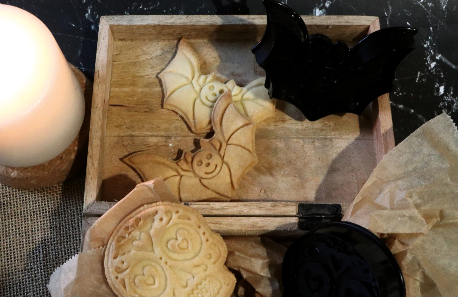 2er Set Ausstechformen Halloween