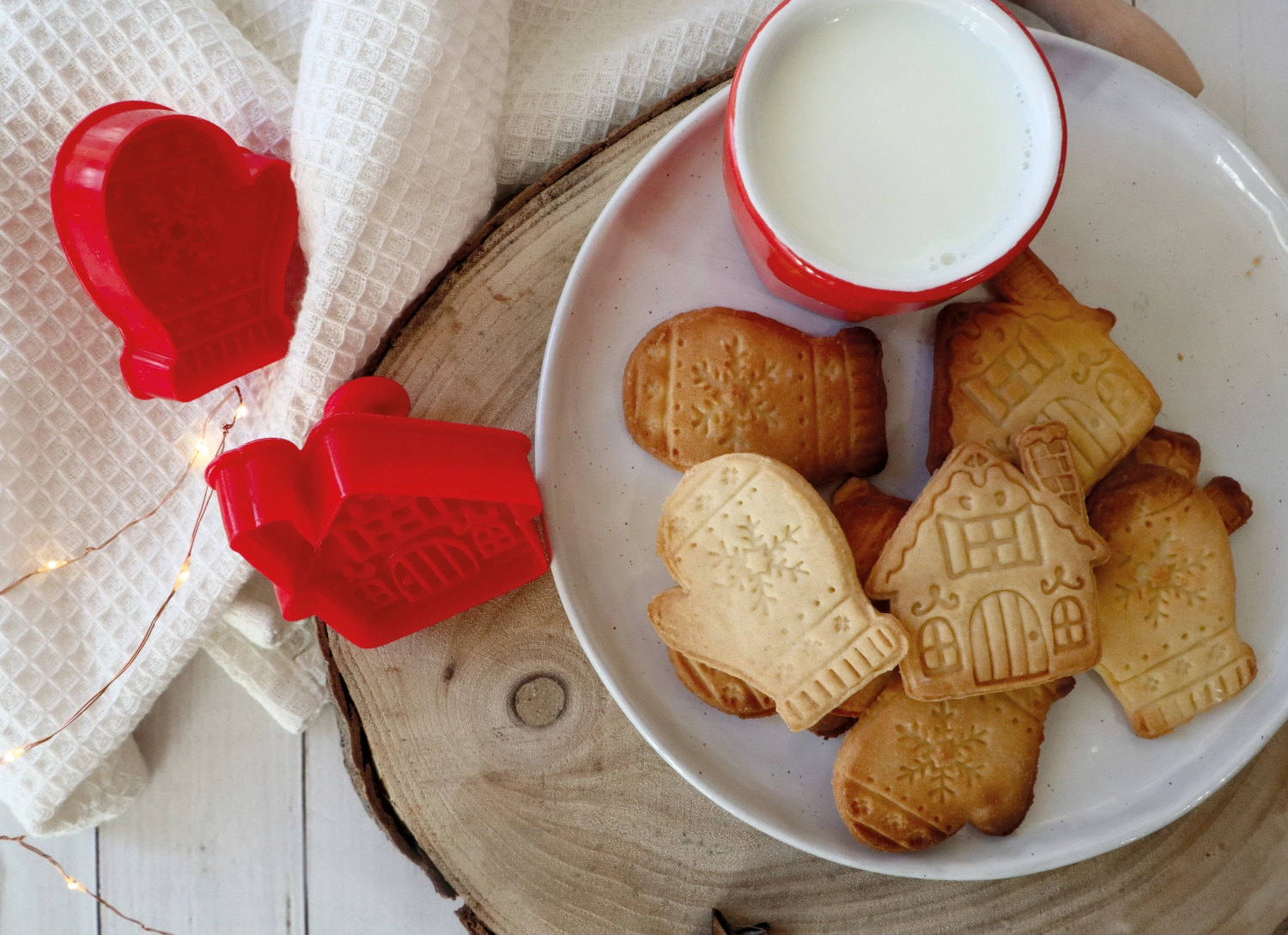 2er Set Ausstechformen Weihnachten