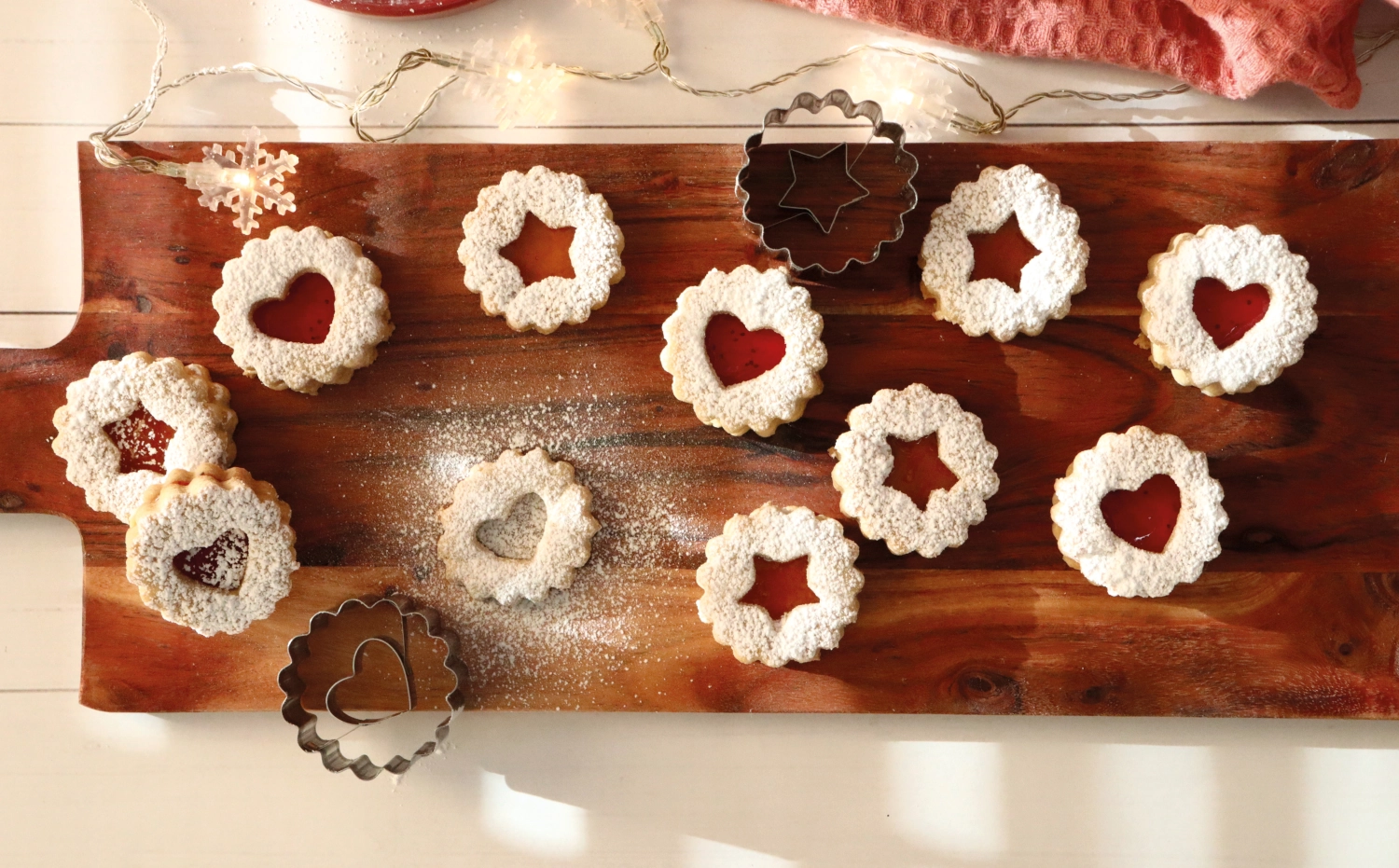 4er Set Ausstechformen Spitzbuben