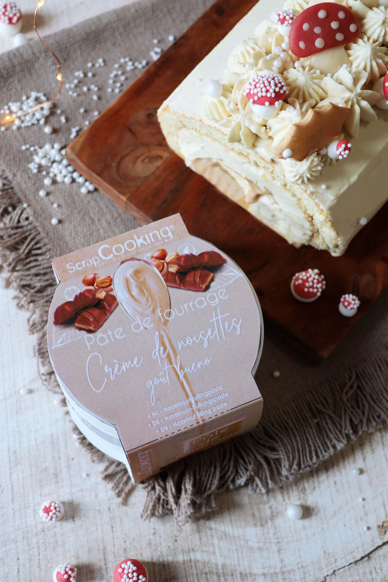 Zuckerstreusel Pilze gross