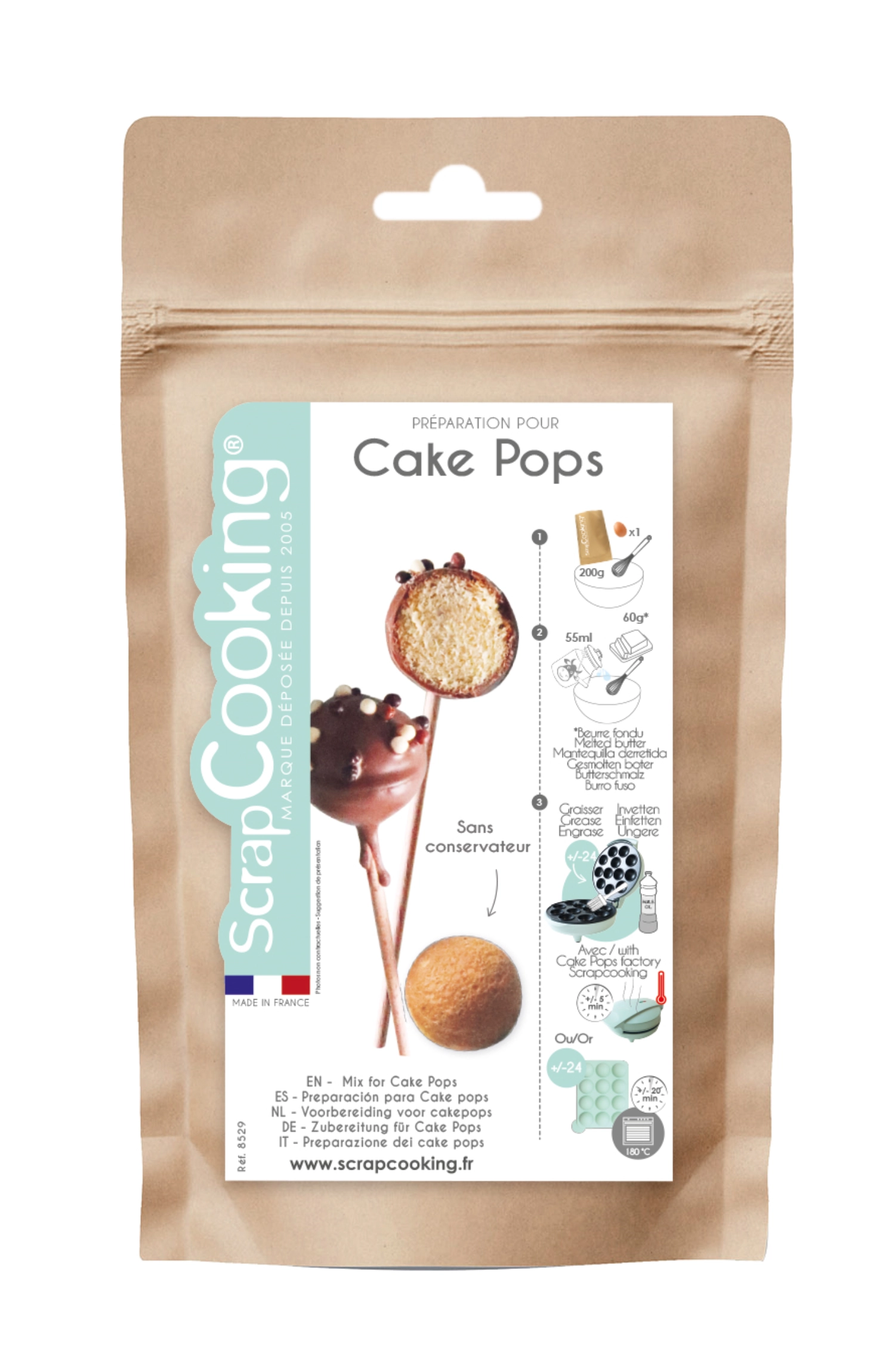 Fertigmischung für Cake Pops