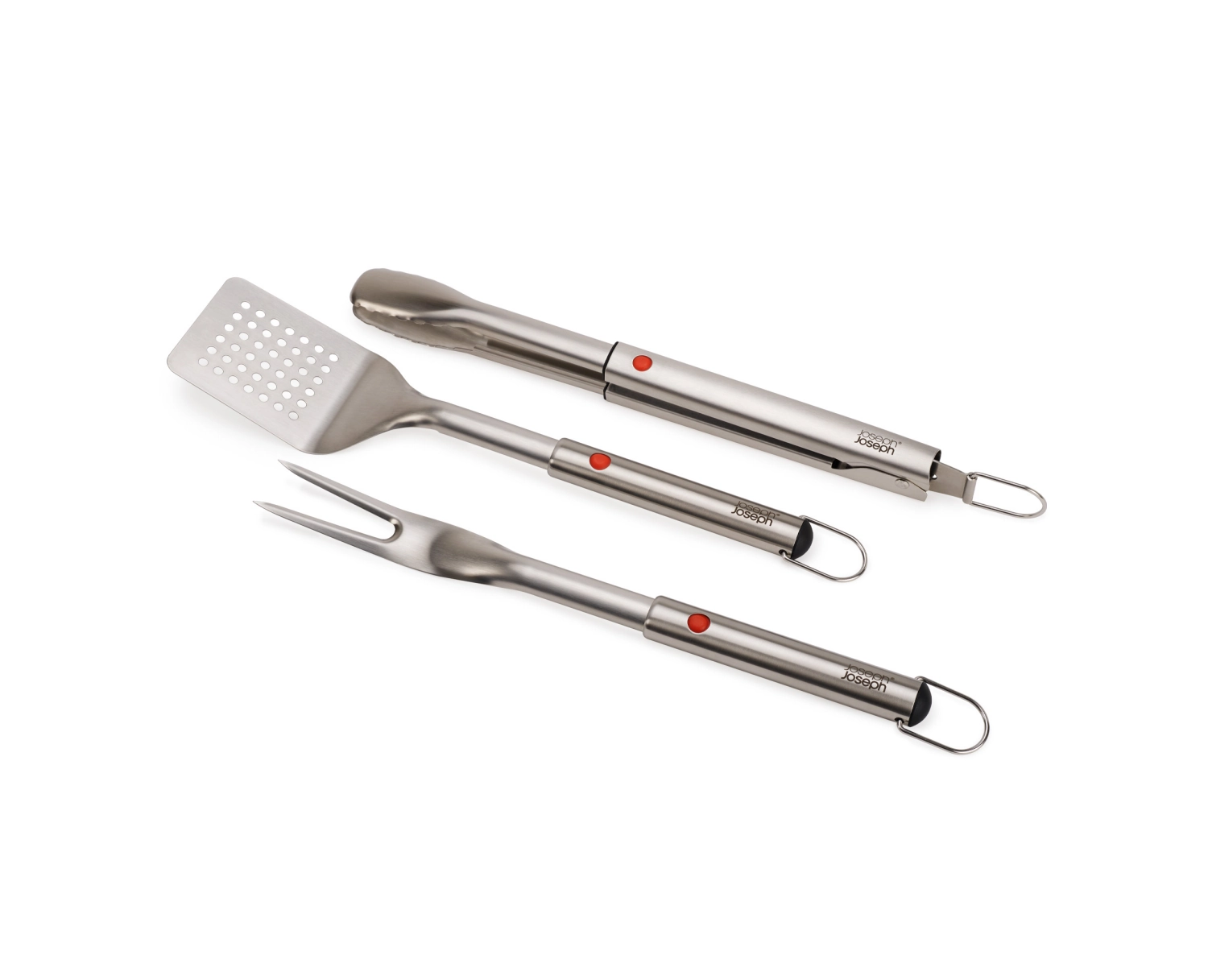 GrillOut BBQ Set de 2 spatules et pinces