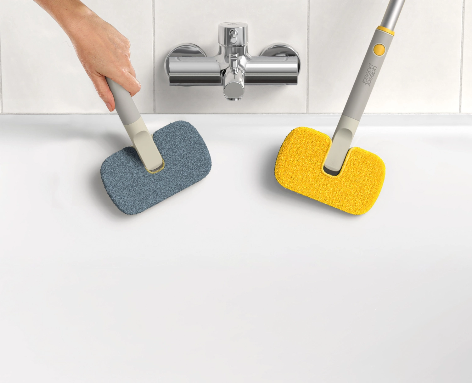 CleanTech Brosse à récurer 2 en 1
