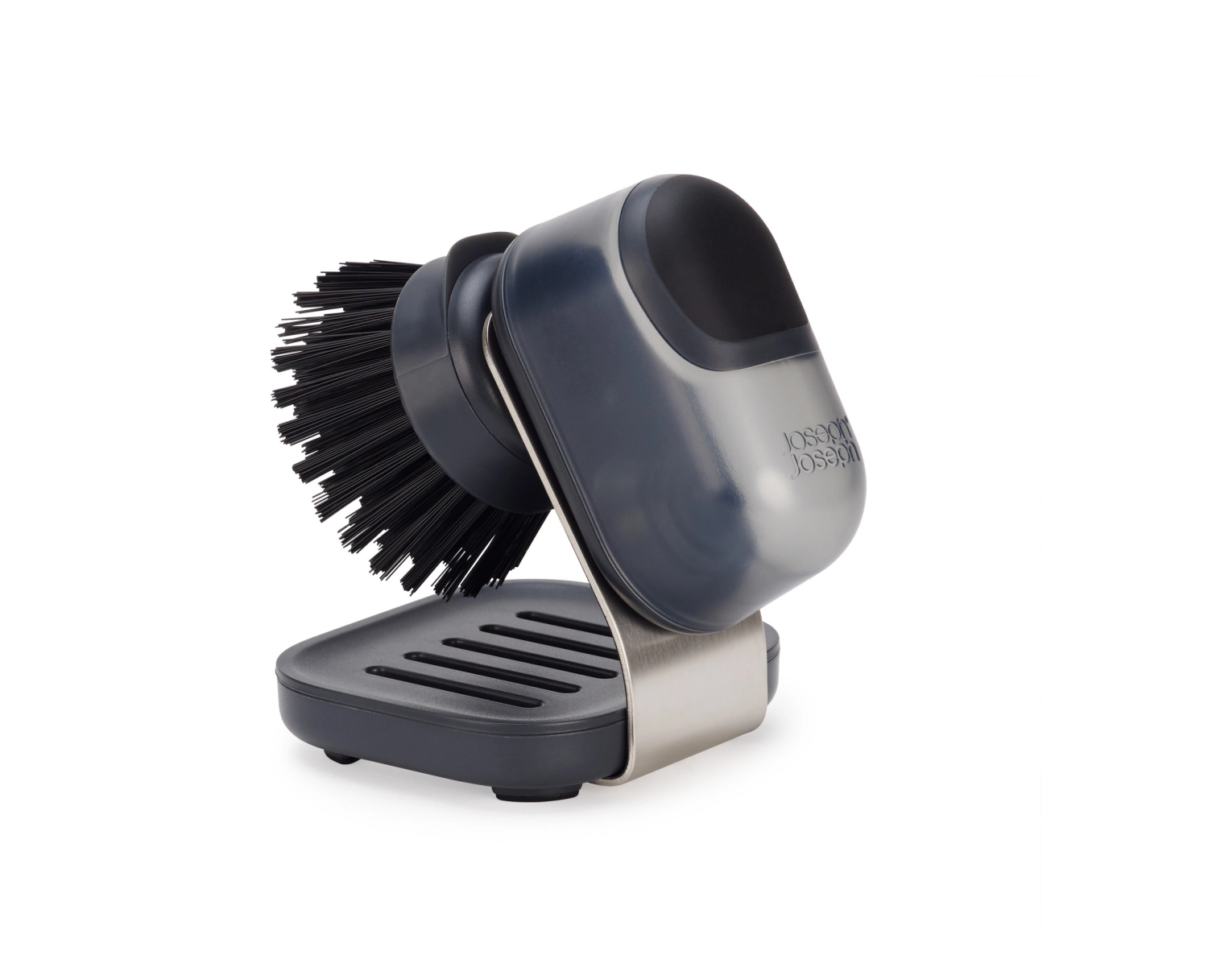 SinkTech Distributeur de savon avec brosse à main et support