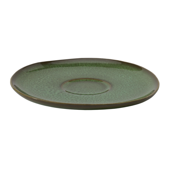 Lave vert Kaffee-Untertasse