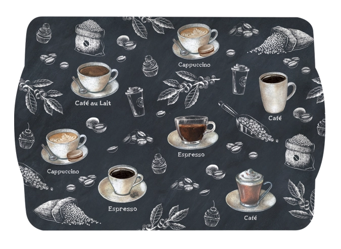 Barista Tablett mit Griffen