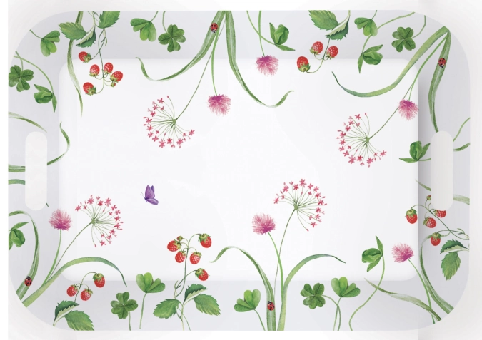 Plateau avec poignées En plain air