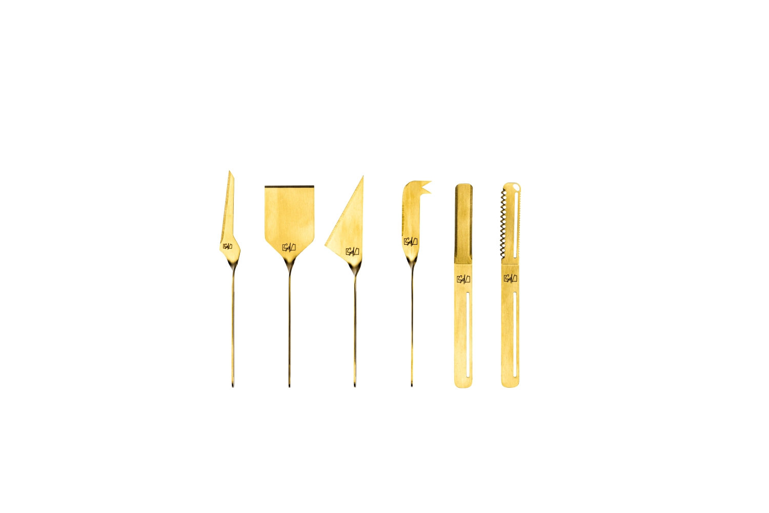 6tlg. Käse- und Buttermesserset