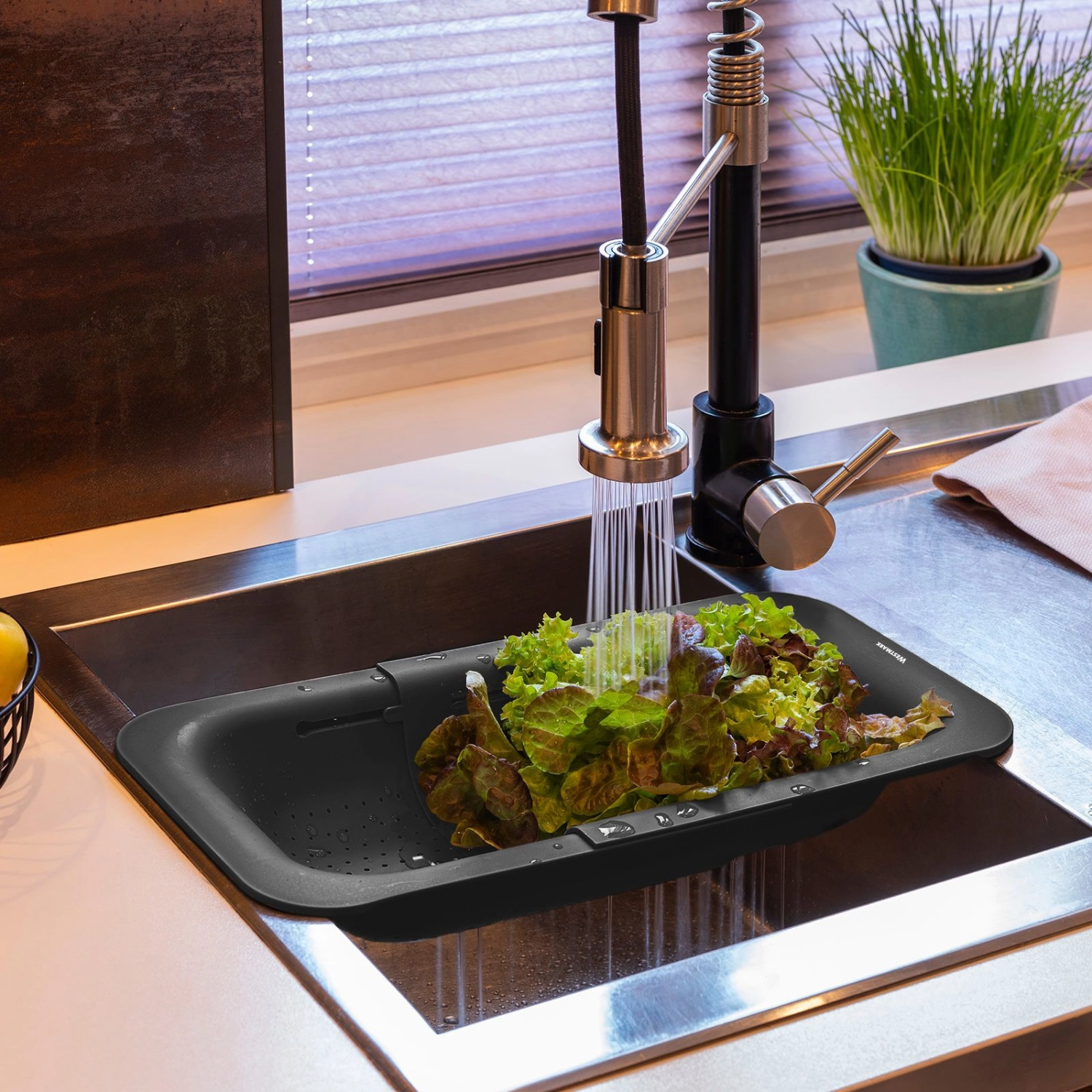 Abtropfsieb für Spülbecken