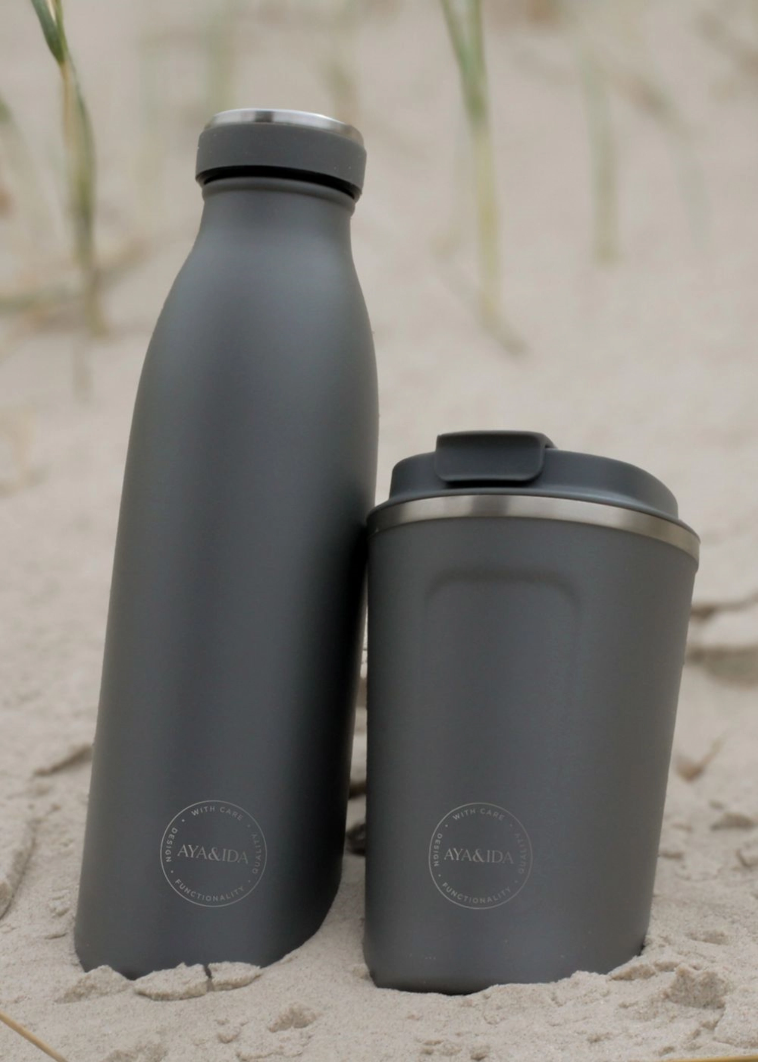 CUP2GO Tasse 380ml Dark Grey